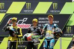 Alex Rins, Johann Zarco und Esteve Rabat 