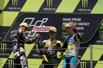 Johann Zarco, Alex Rins und Esteve Rabat 