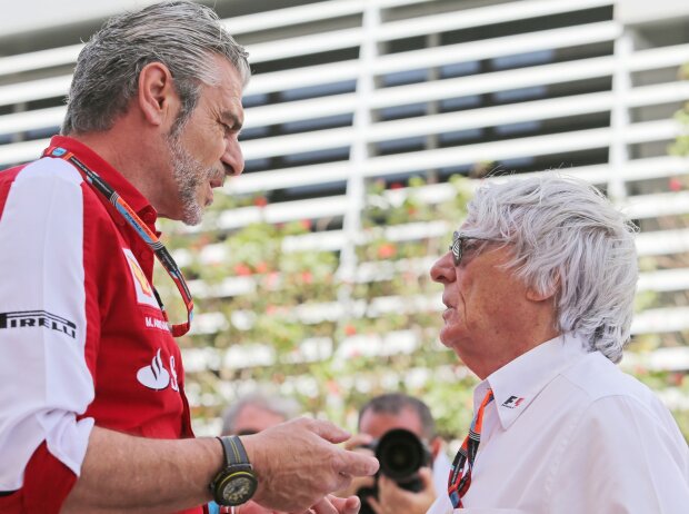 Maurizio Arrivabene, Bernie Ecclestone