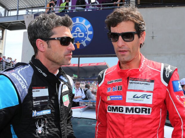 Patrick Dempsey, Mark Webber Patrick Dempsey, Mark Webber