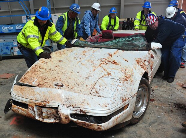 Titel-Bild zur News: Einmillionste Chevrolet Corvette: War einst ein schönes Auto und wird es wieder werden