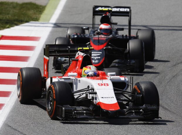 Titel-Bild zur News: Roberto Merhi, Jenson Button