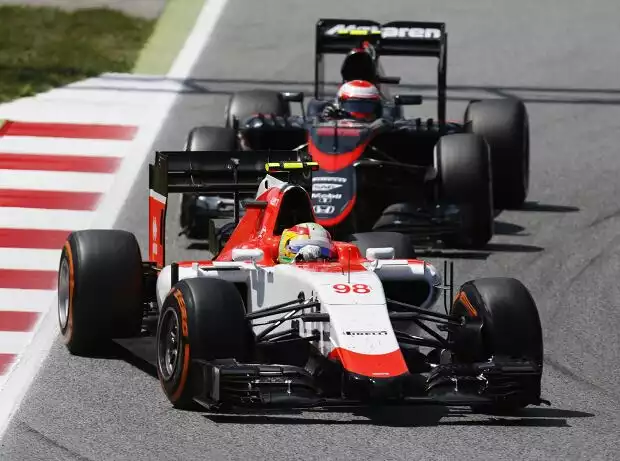Roberto Merhi, Jenson Button Titel-Bild zur News: Roberto Merhi, Jenson Button