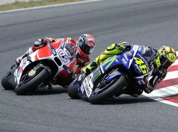 Titel-Bild zur News: Valentino Rossi, Andrea Dovizioso