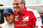 Felipe Massa (Williams) und Maurizio Arrivabene 
