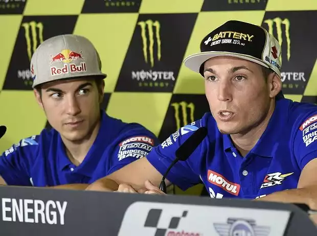 Maverick Vinales, Aleix Espargaro Titel-Bild zur News: Maverick Vinales, Aleix Espargaro