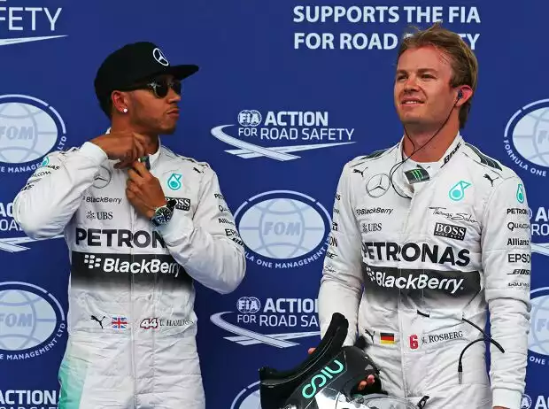 Lewis Hamilton, Nico Rosberg Titel-Bild zur News: Lewis Hamilton, Nico Rosberg