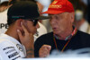 Bild zum Inhalt: Lewis' Hamiltons Rat an Niki Lauda: Trag kein Braun!