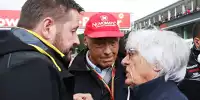 Bild zum Inhalt: Kritik an Kritikern: Lauda genervt, Ecclestone rudert zurück