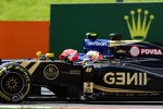 Romain Grosjean (Lotus) und Felipe Nasr (Sauber) 