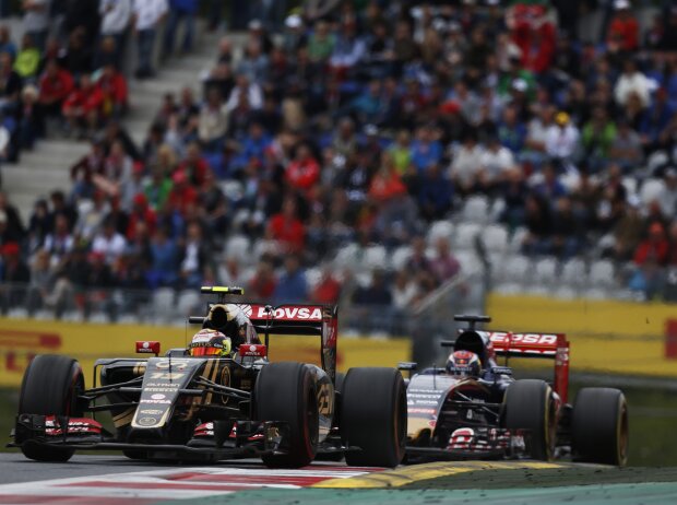 Pastor Maldonado, Max Verstappen Pastor Maldonado, Max Verstappen