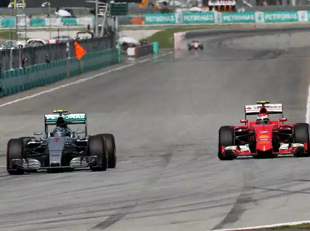 Nico Rosberg, Kimi Räikkönen Titel-Bild zur News: Nico Rosberg, Kimi Räikkönen