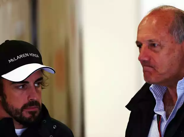 Fernando Alonso, Ron Dennis Titel-Bild zur News: Fernando Alonso, Ron Dennis
