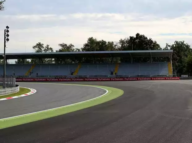 Auslaufzone in Monza Titel-Bild zur News: Auslaufzone in Monza