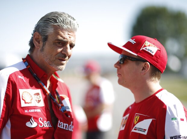 Maurizio Arrivabene, Kimi Räikkönen Maurizio Arrivabene, Kimi Räikkönen