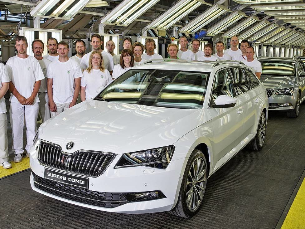 Skoda Superb Produktion