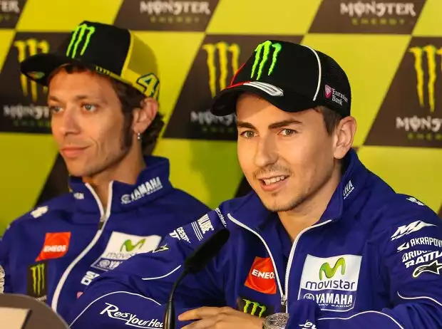 Titel-Bild zur News: Valentino Rossi, Jorge Lorenzo