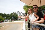 Jeff Gordon mit Tochter Ella am Short-Track in Rio Linda