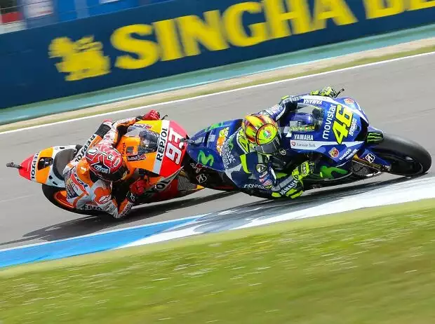 Valentino Rossi, Marc Marquez Titel-Bild zur News: Valentino Rossi, Marc Marquez