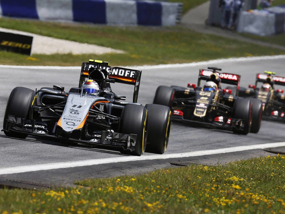 Sergio Perez, Romain Grosjean, Pastor Maldonado