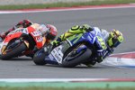 Valentino Rossi vor Marc Marquez 