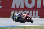 Valentino Rossi vor Marc Marquez 