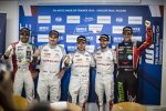 Mehdi Bennani, Yvan Muller, Sebastien Loeb, Jose-Maria Lopez und Tom Chilton 