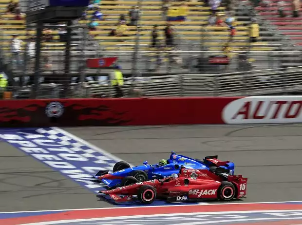 Graham Rahal, Tony Kanaan Titel-Bild zur News: Graham Rahal, Tony Kanaan