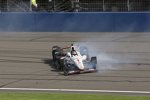 Will Power (Penske) nach dem Crash mit Takuma Sato