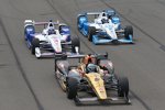 Ryan Briscoe (Schmidt), Helio Castroneves (Penske) und Juan Pablo Montoya (Penske)