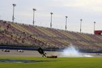 Überschlag von Ryan Briscoe (Schmidt) nach Kollision mit Ryan Hunter-Reay (Andretti)