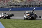 Zweimal CFH am Haken: Die Autos von Ed Carpenter und Josef Newgarden nach teaminterner Kollision