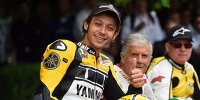 Bild zum Inhalt: Zum 60. Yamaha-Geburtstag: Rossi erstmals in Goodwood