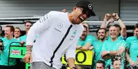 Bild zum Inhalt: Lewis Hamilton: "Eigentlich hält man zum Kollegen, aber..."