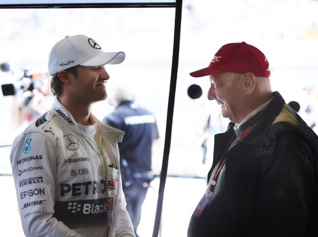 Nico Rosberg, Niki Lauda Nico Rosberg, Niki Lauda