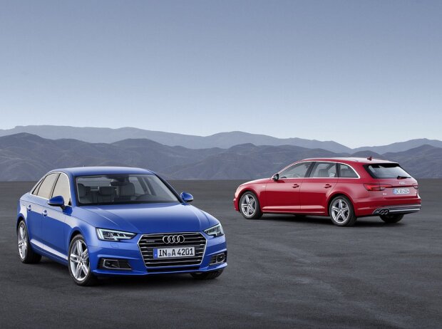 Audi A4 (vorne) und Audi A4 Avant 2015