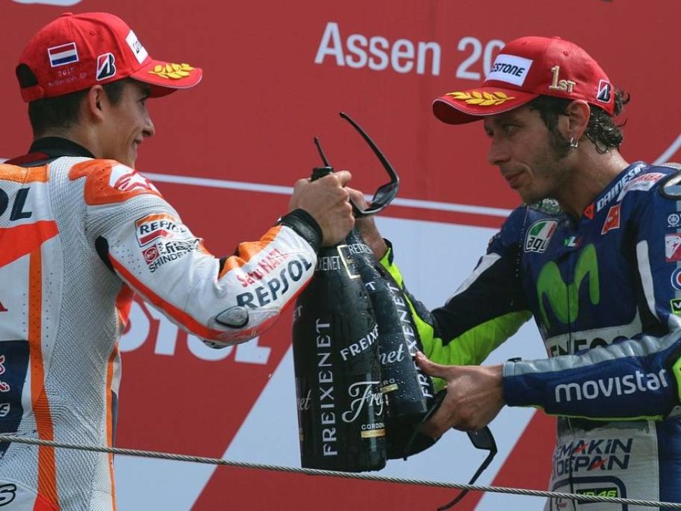 Marc Marquez, Valentino Rossi