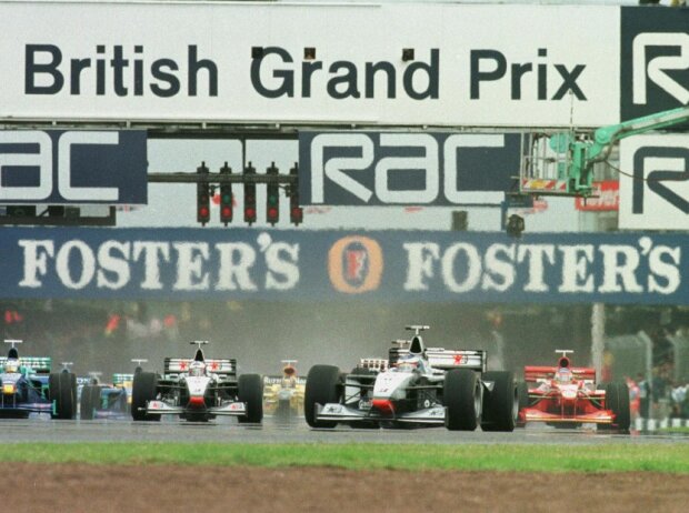 Start, Silverstone 1998