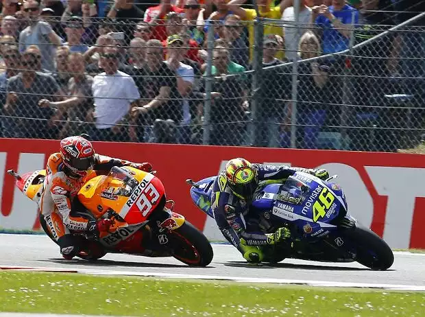 Titel-Bild zur News: Valentino Rossi, Marc Marquez