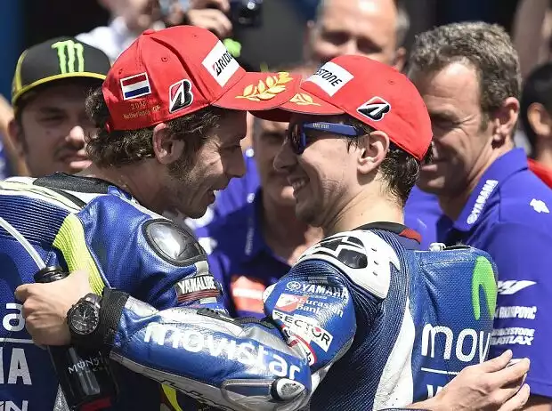 Valentino Rossi, Jorge Lorenzo Titel-Bild zur News: Valentino Rossi, Jorge Lorenzo
