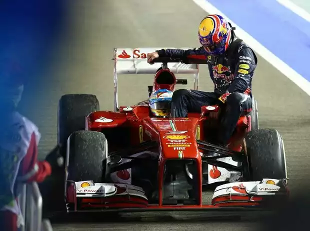 Fernando Alonso, Mark Webber Titel-Bild zur News: Fernando Alonso, Mark Webber
