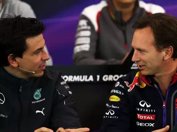 Toto Wolff, Christian Horner Titel-Bild zur News: Toto Wolff, Christian Horner