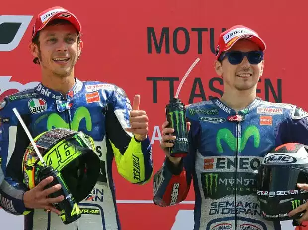 Valentino Rossi, Marc Marquez, Jorge Lorenzo Titel-Bild zur News: Valentino Rossi, Marc Marquez, Jorge Lorenzo
