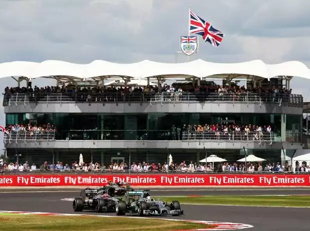 Lewis Hamilton, Jenson Button Titel-Bild zur News: Lewis Hamilton, Jenson Button