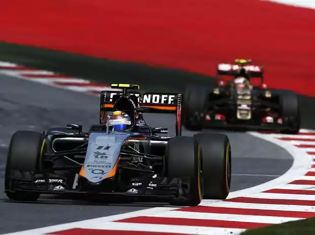 Sergio Perez, Pastor Maldonado Titel-Bild zur News: Sergio Perez, Pastor Maldonado
