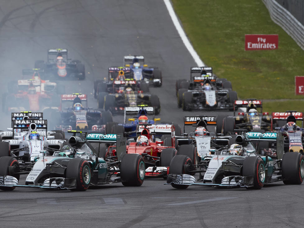 Start zum Grand Prix von Österreich 2015