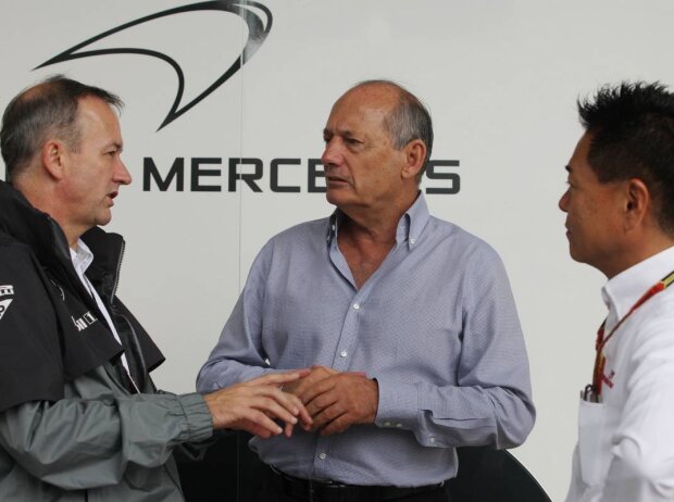 Ron Dennis, Jonathan Neale, Yasuhisa Arai Ron Dennis, Jonathan Neale, Yasuhisa Arai