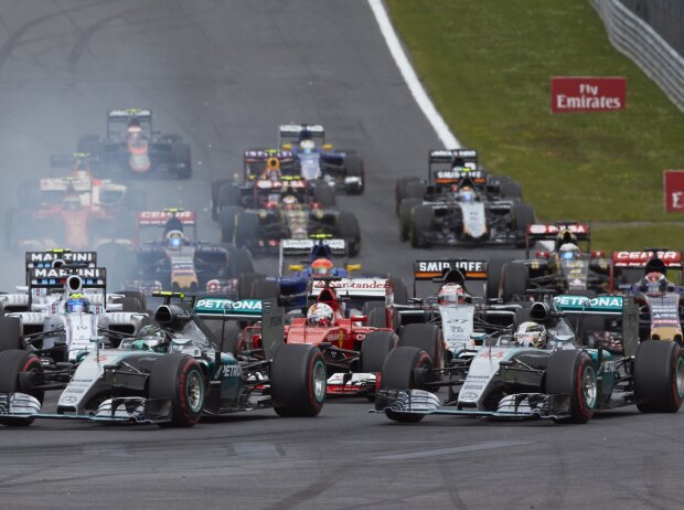 Start zum Grand Prix von Österreich 2015