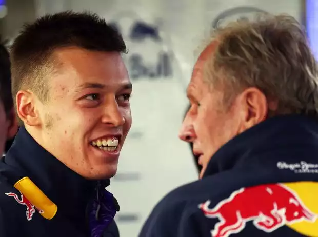 Titel-Bild zur News: Daniil Kwjat, Helmut Marko
