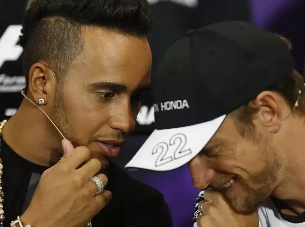 Lewis Hamilton, Jenson Button Titel-Bild zur News: Lewis Hamilton, Jenson Button